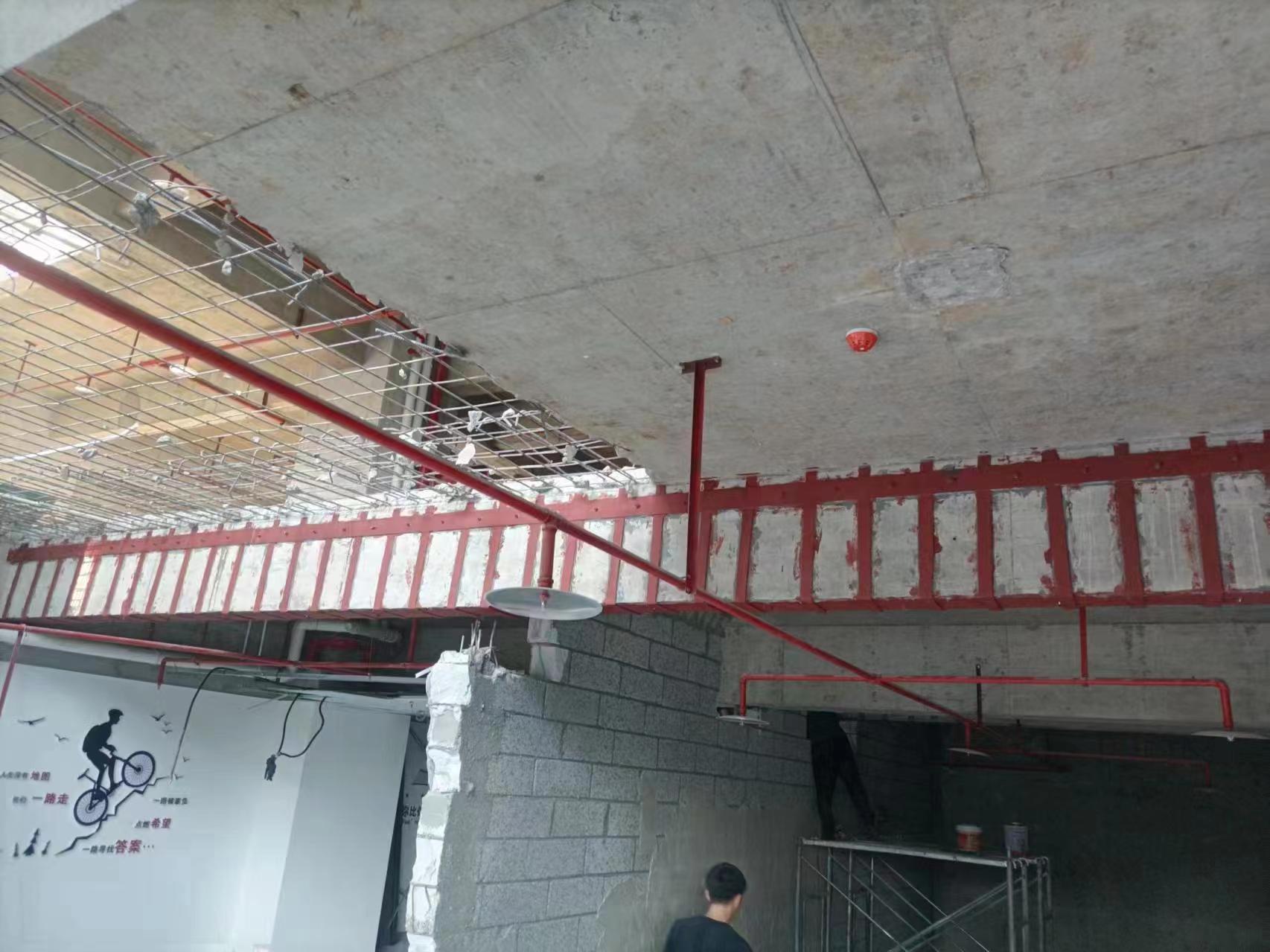 泸州厂房新增设备楼板的承载力不足的加固方法